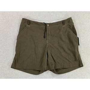 Mountain Hardwear Nylon‎ Hiking Travel Shorts (Women's Size 14) Brown